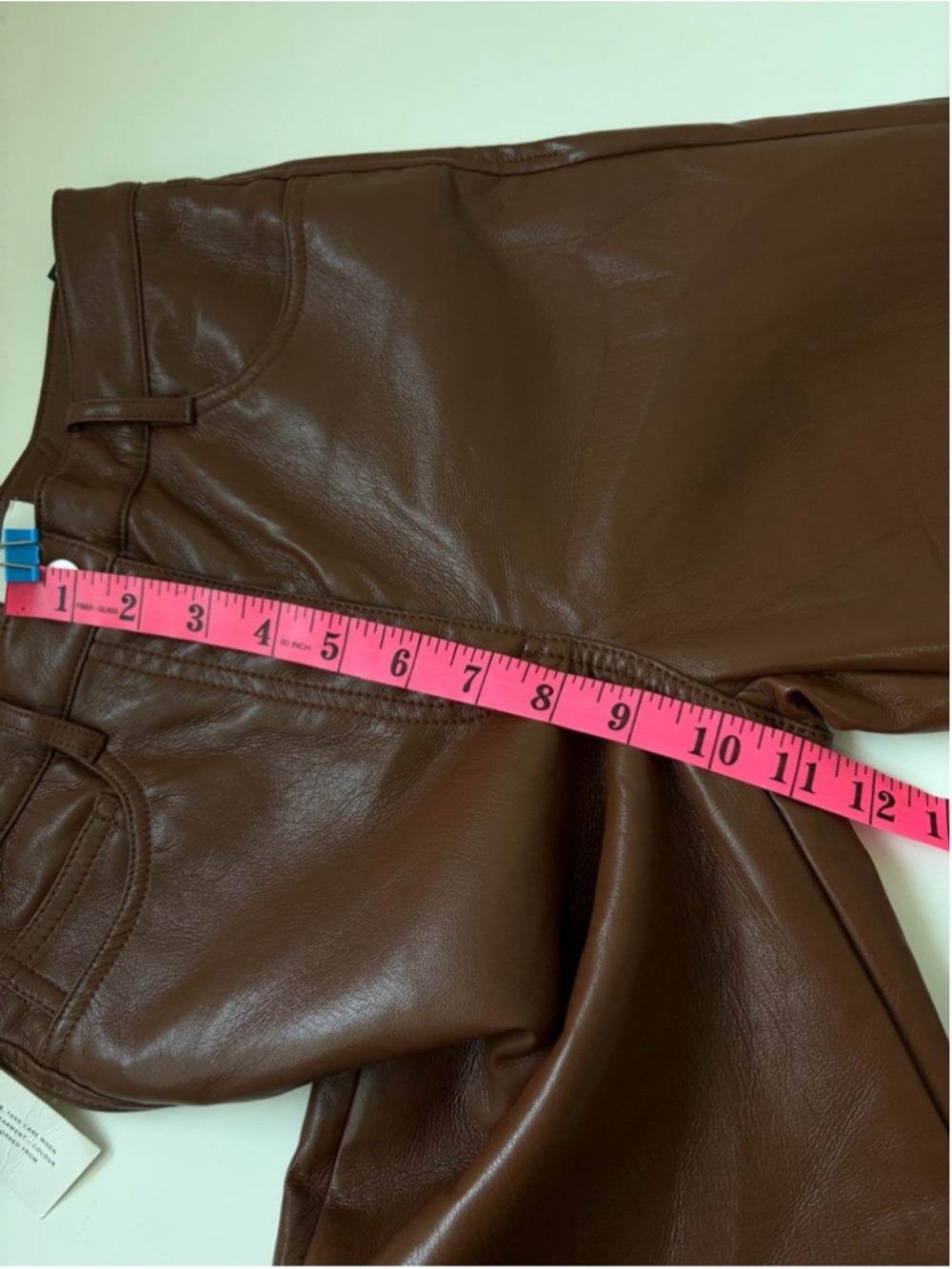 Aritzia The Melina Cropped Pant in Cognac Size 2 - Picture 14 of 15